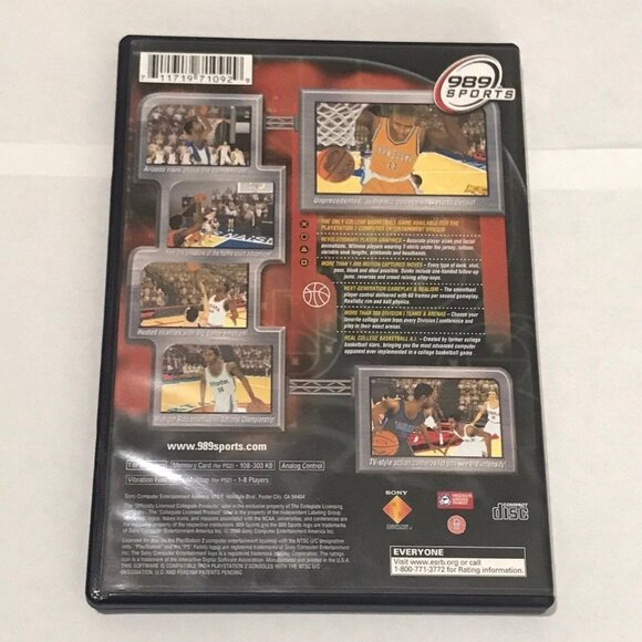 PS2 NCAA Final Four 2001 CIB Playstation 2 - Picture 2 of 3